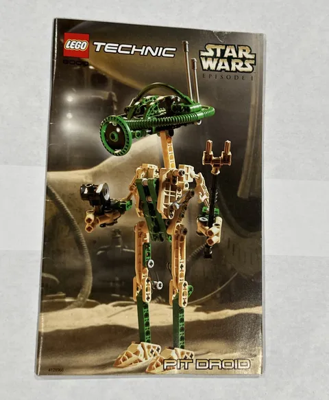 [ Instruction Manual ONLY ] Lego 8000 Technic Star Wars Pit Droid