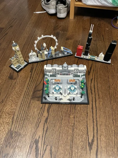 LEGO ARCHITECTURE LOT Trafalgar Square (21045 21033 21013 21034)