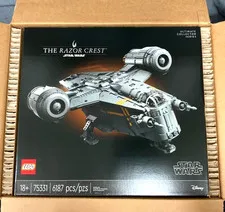 Brand New LEGO Star Wars Razor Crest 75331 Never Removed from Original Box