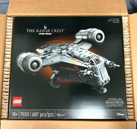 Brand New LEGO Star Wars Razor Crest 75331 Never Removed from Original Box