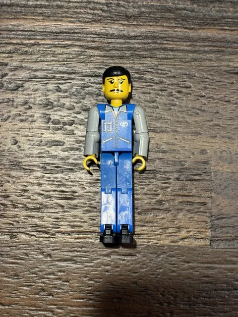 Lego Technic Figure - Vintage/Rare With Helmet