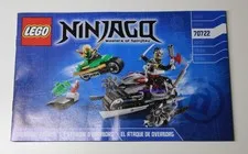 Lego 70722 Chima Ninjago OverBorg Attack Instructions Only