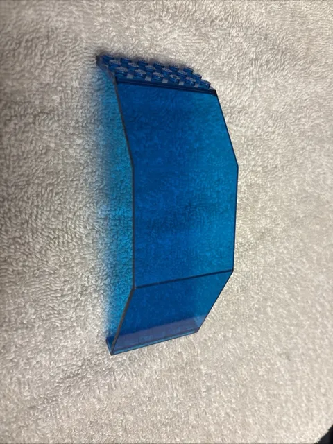 LEGO 10x6x11 Panel 2408 Trans-Dark Blue