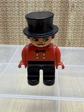 LEGO DUPLO MALE CIRCUS RINGMASTER Figure  