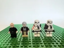 LEGO Star Wars sw0961  sw0960 Sandtrooper Squad Leader Captain, Pilot, Obi-Wan