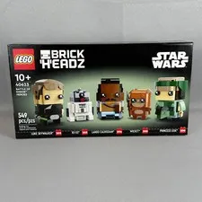 Lego #40623 Battle of Endor Heroes Brickheadz Star Wars Retired Brand New Sealed