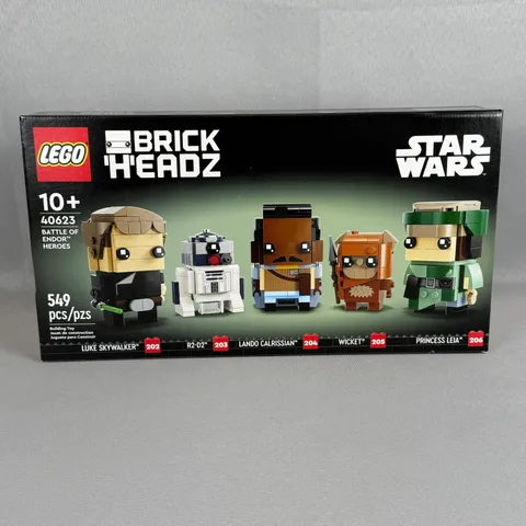 Lego #40623 Battle of Endor Heroes Brickheadz Star Wars Retired Brand New Sealed