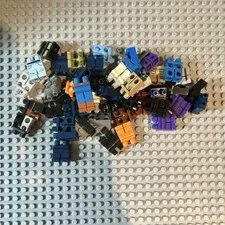 LEGO Plastic Minifigure Legs Bulk Lot Multicolor Assorted Pieces