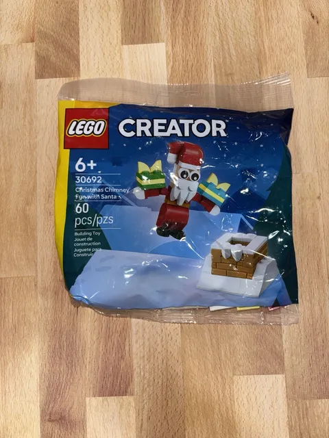 LEGO Creator Christmas Chimney Fun with Santa Set 30692, Polybag, New, Sealed