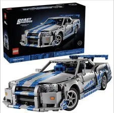 LEGO Technic 2 Fast 2 Furious Nissan Skyline GT-R (R34) 42210 1410 pcs 18+