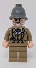 LEGO Rare Henry Jones Sr. Minifigure 7620 7198 Indiana iaj002 CMF Lot Connery 