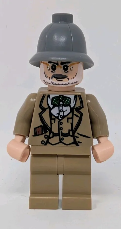 LEGO Rare Henry Jones Sr. Minifigure 7620 7198 Indiana iaj002 CMF Lot Connery 