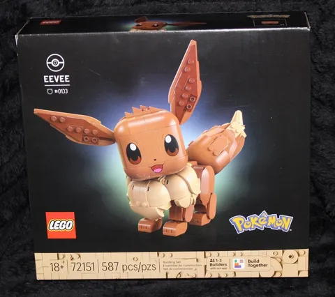 LEGO Pokémon Eevee Building Set 72151 - New In Box