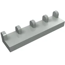 LEGO Part 4625 - Light Gray Hinge Tile 1 x 4
