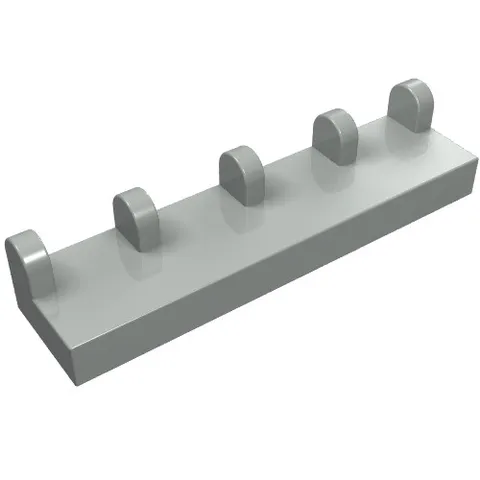 LEGO Part 4625 - Light Gray Hinge Tile 1 x 4