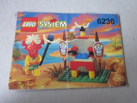 Lego System Building Instructions Instruction 6236