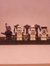 LEGO Star Wars Minifigure Lot Clone Trooper, Grogu,Droids
