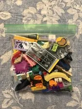 used Lego Pieces - sandwich bag size bag 6.5 x 5 7/8