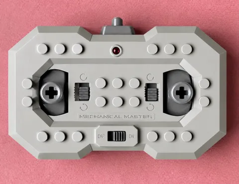 LEGO Mechanical Master Remote Control, Light Gray Plastic (1 Piece)