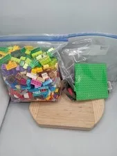 2+Pounds LEGO Bulk Lot Genuine Pieces Bricks Plates Clean Blocks Lego Tires Door