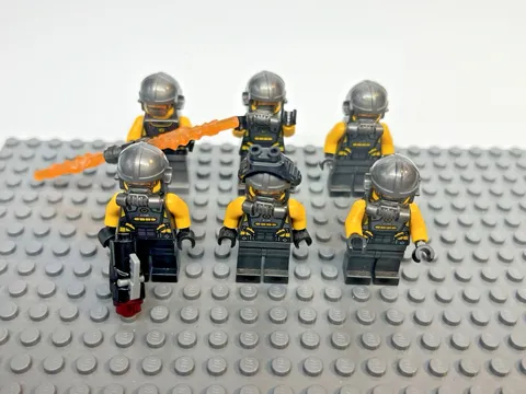LEGO Marvel Minifigure - AIM Agent Lot of 6 - Avengers Villain Minifigure LOT