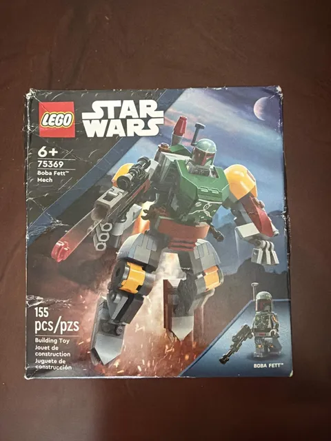 LEGO Star Wars Boba Fett Mech Building Set New Sealed Box Damage Toy Figure