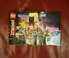 LEGO Ninjago Gamer's Market 71708 Instruction Guide MANUAL ONLY