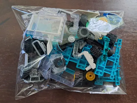 Authentic Mixed LEGO Windows / Doors / Vehicle Parts Lot - Cleaned