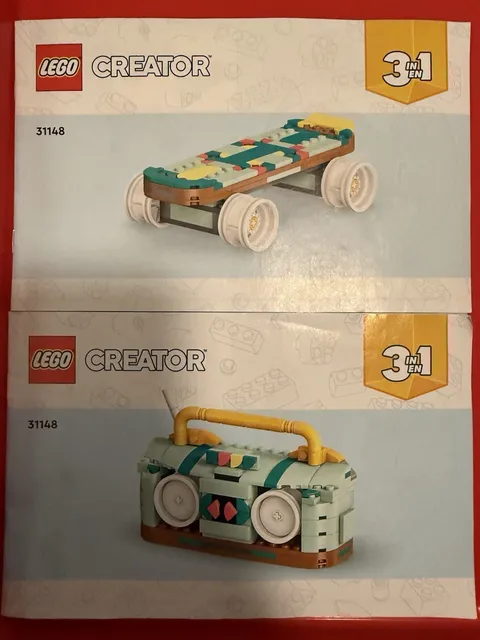 Lego: Retro Roller Skate — Creator 3-in-1 (#31148) Great Used Condition