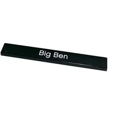 LEGO Tile 1 x 8 with 'Big Ben' Pattern inv.605