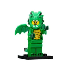 LEGO CMF Series 23 Green Dragon Costume Minifigure 71034 Complete