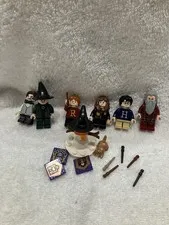 LEGO Harry Potter Minifigure Lot - Advent Calendar 2019 + chocolate frog tiles