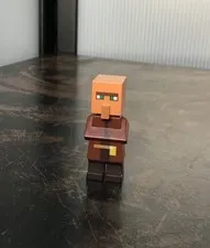 LEGO Minecraft Villager Minifigure min092 21165 Brown Clothing 