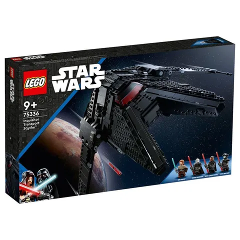 LEGO Star Wars 75336 Inquisitor Transport Scythe Obi-Wan Kenobi 924pcs