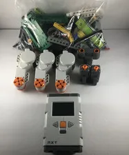 Lego, Technic Mindstorm NXT Intelligent Brick, Servo Motor, Touch Sensor, Lot