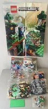 LEGO Minecraft: Crafting Box 21116 100% Complete w/ Manuals No Box ! Sealed Bags