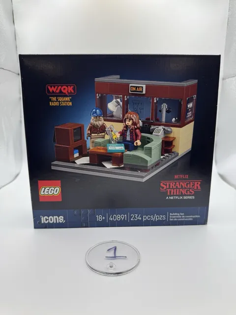 LEGO Set #40891 Stranger Things - Squawk Radio Station GWP LTD. Edition- #1