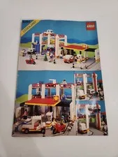 Lego Town Metro Park & Service Tower (6394) Instruction Booklet Only Legoland 