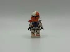 Lego Custom Clone Trooper Orange Arc Minifigure Decaled Phase 2