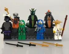 LEGO NINJAGO Epic Dragon Battle 9450 In 2012 Used Figures Only from  japan