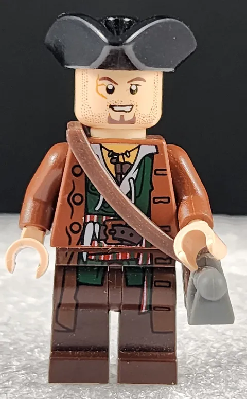 Lego Minifigure Pirates of the Caribbean Scrum w/ Accessories