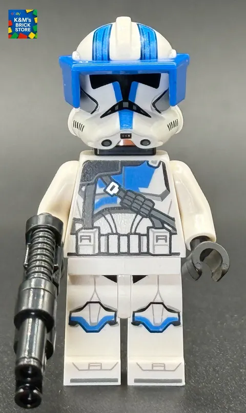Lego 501st Clone Heavy Trooper Minifigure  w/Blaster sw1247 75345 NEW