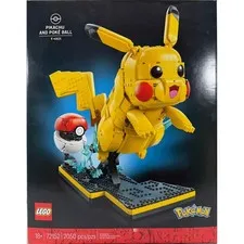 LEGO Pokemon Pikachu and Poke Ball Building Set 72152 Adult 2050 Pcs New