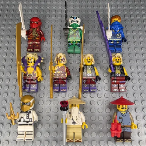 Lego Ninjago Minifigures Lot