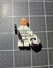 Genuine LEGO Mini-figure Imperial Scout Trooper Hoth w/ Blaster- Black Head