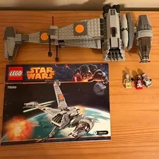 LEGO Star Wars 75050 B-Wing 100% Completed w/ Manual & Minifigures