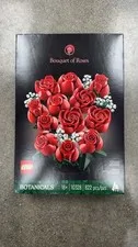 LEGO Icons Bouquet of Roses, Flower Build and Display Set 10328