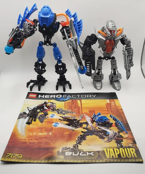 LEGO HERO Factory: Bulk and Vapour (7179) Rare Set