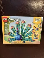LEGO CREATOR (31157): 3-in-1 Exotic Peacock Butterfly Dragonfly Collector Set