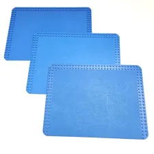 LEGO Blue Baseplate 24 x 32 with Studs on Edges Part 785 Homemaker Sets Lot of 3